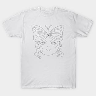 Butterfly Head T-Shirt